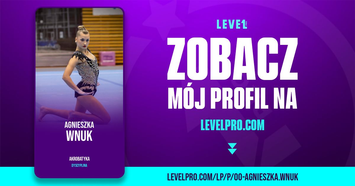 Zobacz mój profil na Level PRO Agnieszka Wnuk