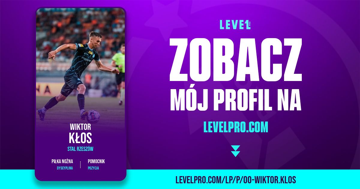 Zobacz mój profil na Level PRO Wiktor Kłos